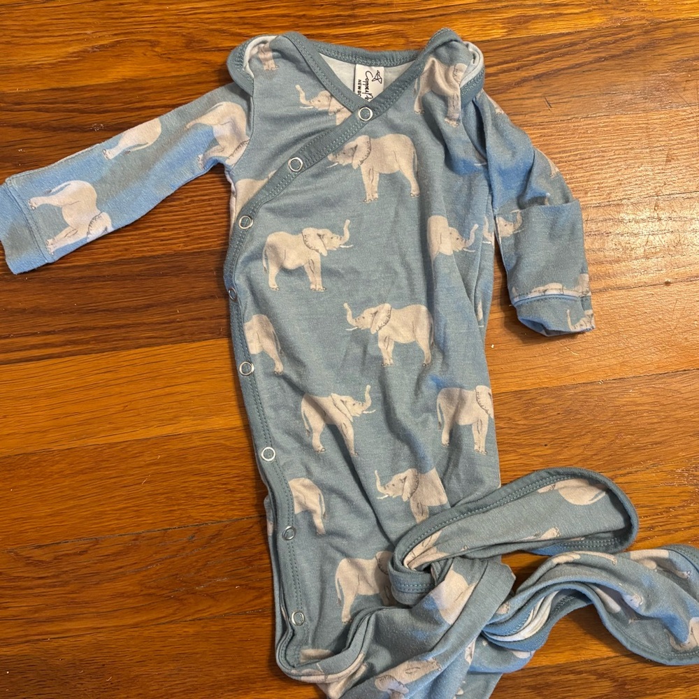 Copper Pearl Knotted Gown